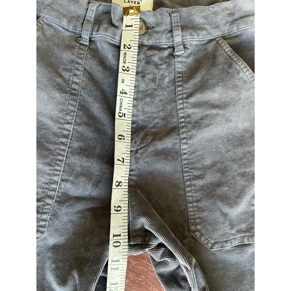 Marine Layer Mens 30x32 Ombre Blue Tomales Corduroy Pants - Picture 16 of 16